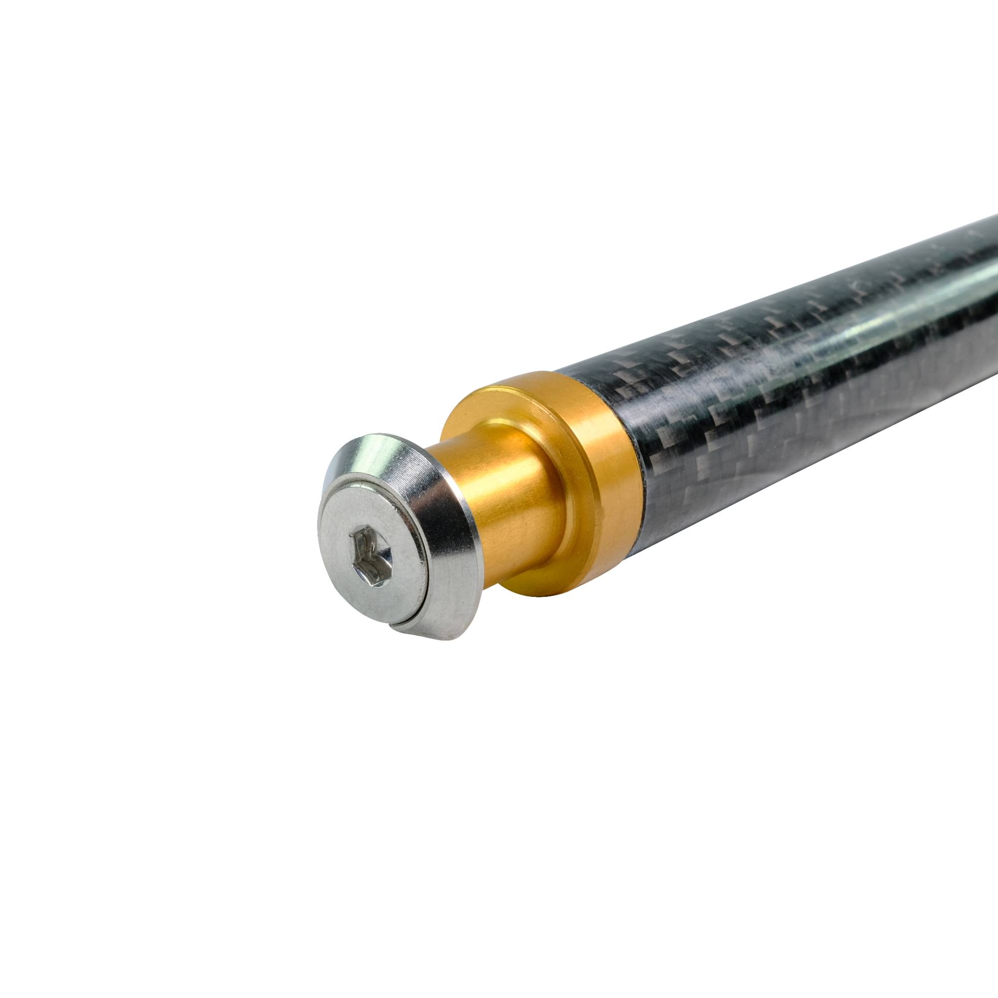 footpeg carbon brace bar end